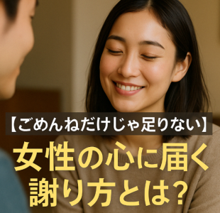 「“ごめんね”よりも響く言葉がある！謝罪のセンスを磨く会話術」